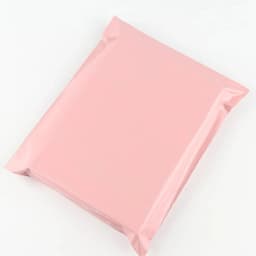 INPLUSTOP 50Pcs Pink Color Envelope Storage Bags PE Plastic Courier Shipping Bag Waterproof Self Adhesive Seal Pouch Mailing Bag