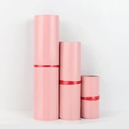 INPLUSTOP 50Pcs Pink Color Envelope Storage Bags PE Plastic Courier Shipping Bag Waterproof Self Adhesive Seal Pouch Mailing Bag