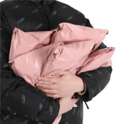 INPLUSTOP 50Pcs Pink Color Envelope Storage Bags PE Plastic Courier Shipping Bag Waterproof Self Adhesive Seal Pouch Mailing Bag