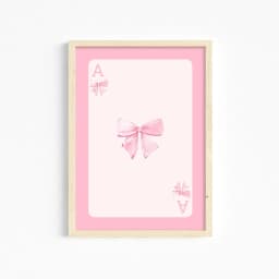 Trendy Pink Wall Art Bows Cherry Balloon Puppy Butterfly Canvas Painting Posters and Prints College Apartment Girl's Room Decor