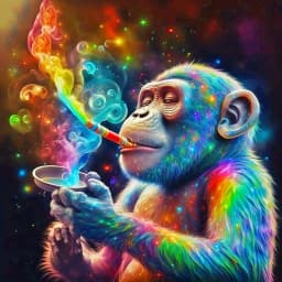 Huacan Diamond Painting Animal Full Square Round Drill Mosaic Monkey Rhinestone Picture Paintings On The Wall