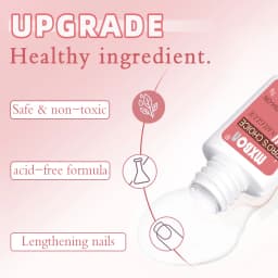 Strong Adhesive Nail Glue Brush On Nail Glue for Acrylic Nail Tips Quick-Drying & Long-Lasting for False Nails Tips Adhesion Gel