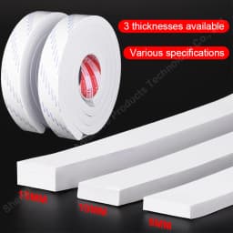 EVA Single Side Foam Sponge Foam Tape EVA Tape Adhesive for Wall Tile Edges, Kitchen Backsplash, Floor, Mirror Frame Decor