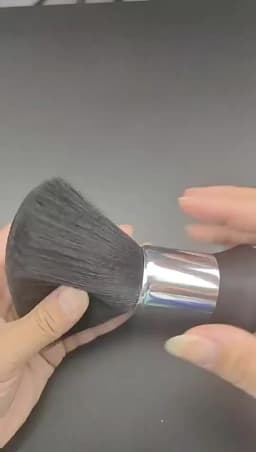 Hairdressing Soft Brush Black Hairdressing Sweeping Neck Hair Cleaning Duster Hair Cutting Brush Barbershop Hair Cut Brush Tools