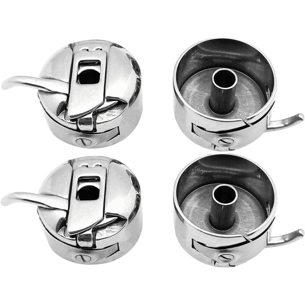 Sewing Machine Bobbin Case Stainless Steel Bobbin Case For Singer Brother All Front Loading 15 Class Sewing Machines Accessories