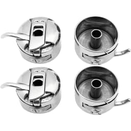 Sewing Machine Bobbin Case Stainless Steel Bobbin Case For Singer Brother All Front Loading 15 Class Sewing Machines Accessories