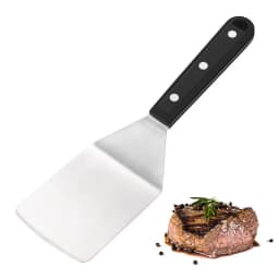 stainless steel Griddle spatula turner pancake Hamburger Smasher Turner Scraper lasagna turner server