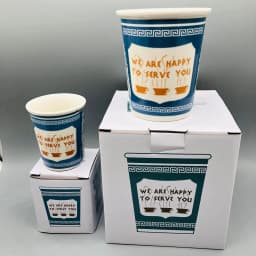 90-280ml Ceramic Cup We Are Happy To Serve You Coffee Cup For Kitchen Coffee Shop Restaurant,Latte Mug,Drinkware Gift Souvenir