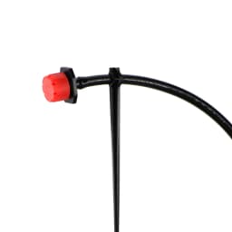 10-1000PCS Garden Water Connector Drip Irrigation for 1/4'' Tubing Hose Accessories Joint Barbed Tees Cross Eng Plug Adaptors