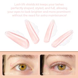 Libeauty V Curl Glue Free Silicone Eyelash Perm Pads Super Sticky Lash Lift Shield Lifting 3D Eyelash Curler Accessories Tools