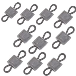 10pcs MOLLE Elastic Nylon Webbing Ribbon Buckle Outdoor Hiking Hunting Backpack Vest PTT Antenna Stick Pipe Binding Retainer