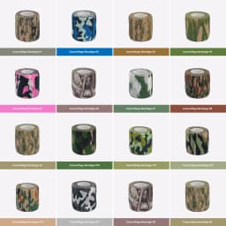 1 Roll 5*450cm Disposable Self-adhesive Flex Elastic Camouflage Bandage Tattoo Handle Grip Tube Wrap Elbow Stick Motion Tape
