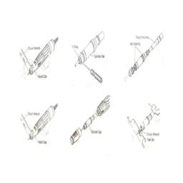 Wrench for STRONG 210 Marathon Nail Polish Drill Pen 102L 105L Electric Nails Drill Tool Nail Art Supplies Accessories