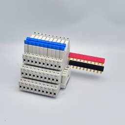 10PCS Ultra Slim Relays with LED 6A, DIN Rail Mount, 41F-5-C2, 41F-12-C2, 41F-24-C2, 5V, 12V, 24V