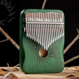 Hluru 17 21 Keys Kalimba Finger Piano Kalimba Thumb Piano Keyboard Musical Instrument Mbira for Beginner Music Lover Gifts