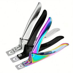 1Pcs Stainless Steel U-Shape Nail Clipper Precision Toenail Clipper Manicure Pedicure Clipper Nail Cutter