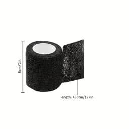 5/10/15/20 Black Tattoo Grip Bandage Cover Wraps Tapes Nonwoven Waterproof Self Adhesive Finger Protection Tattoo Accessories