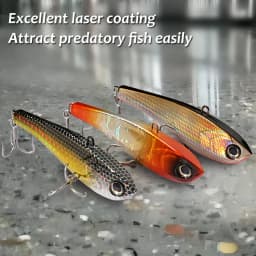 GOBAIT VIBRATION High Pitch VIB 10g 17g 34.5g Sinking Pencil Lure Long Casting Fishing Bass Pesca Swimbait Hook Silicone Bait