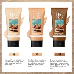 100ml Leg Makeup Long-lasting Waterproof And Anti-Transfer Concealer Even Skin Tone Wheat Tan Brown Liquid Foundation