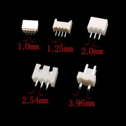 1Box JST SH 1.0 / 1.25mm / PH 2.0 / SM/SYP/XH 2.54mm / VH 3.96mm Pitch Terminal Kit Male Female Housing Pin Header JST Connector