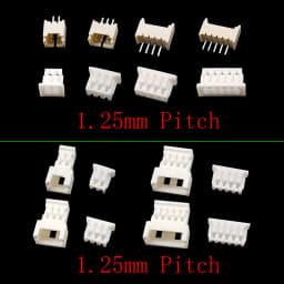 1Box JST SH 1.0 / 1.25mm / PH 2.0 / SM/SYP/XH 2.54mm / VH 3.96mm Pitch Terminal Kit Male Female Housing Pin Header JST Connector