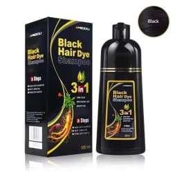 Meidu 3 In 1 Instant Coloring Shampoo Natural Black Color for Men Women Hair Dye Herbal Brown Purple Hair Dye Hair Dye Shampoo