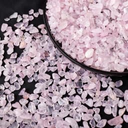 100g/bag Natural Stones Rose Quartz Material Crystal Gravel Stone Chips Ore Minerals Reiki Specimen Gemstones Aquarium Decor