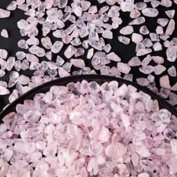 100g/bag Natural Stones Rose Quartz Material Crystal Gravel Stone Chips Ore Minerals Reiki Specimen Gemstones Aquarium Decor