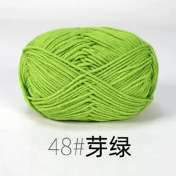 4ply 50g Set Milk Cotton Yarn for Knitting Needlework Dyed Lanas Crochet Craft Sweater Hat Dolls Cost-Effective