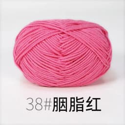 4ply 50g Set Milk Cotton Yarn for Knitting Needlework Dyed Lanas Crochet Craft Sweater Hat Dolls Cost-Effective