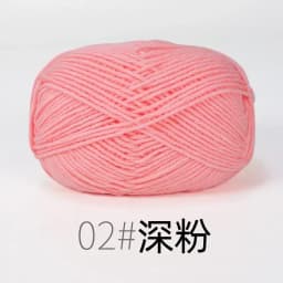 4ply 50g Set Milk Cotton Yarn for Knitting Needlework Dyed Lanas Crochet Craft Sweater Hat Dolls Cost-Effective