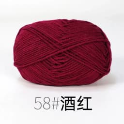 4ply 50g Set Milk Cotton Yarn for Knitting Needlework Dyed Lanas Crochet Craft Sweater Hat Dolls Cost-Effective