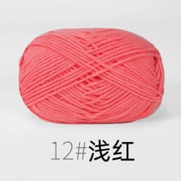 4ply 50g Set Milk Cotton Yarn for Knitting Needlework Dyed Lanas Crochet Craft Sweater Hat Dolls Cost-Effective