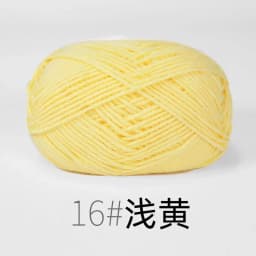 4ply 50g Set Milk Cotton Yarn for Knitting Needlework Dyed Lanas Crochet Craft Sweater Hat Dolls Cost-Effective