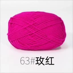 4ply 50g Set Milk Cotton Yarn for Knitting Needlework Dyed Lanas Crochet Craft Sweater Hat Dolls Cost-Effective