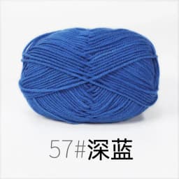 4ply 50g Set Milk Cotton Yarn for Knitting Needlework Dyed Lanas Crochet Craft Sweater Hat Dolls Cost-Effective
