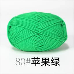 4ply 50g Set Milk Cotton Yarn for Knitting Needlework Dyed Lanas Crochet Craft Sweater Hat Dolls Cost-Effective