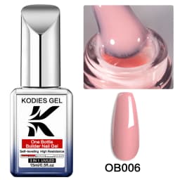 KODIES GEL Biabs Builder Nail Gel Polish Brush On Violet Pink Construction Gel for Extension High Viscosity Hard Gellak Manicure