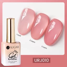 UR SUGAR 15ml Champagne Gold Sliver Reflective Glitter Gel Nail Polish Varnish Semi Permanent Soak Off UV Gel For Manicure Art