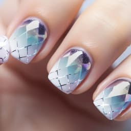 24Pcs Simple Red French Fake Nail Art Set Short Square False Nails with Glue Detachable Nail Tips Love Pattern Press on Nails