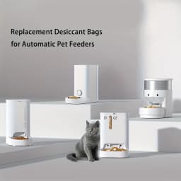 10 Packs Replaced Desiccant 20 Gram for All Smart Petkit Cat Dog Feeders, Silica Gel Desiccant for Storage, Food Safe Desiccant