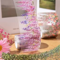 5*200cm 1roll INS Fresh vine theme PET tape Stickers Adhesive Diy Scrapbooking Diary Scrapbooking Collage material Scrapbooking