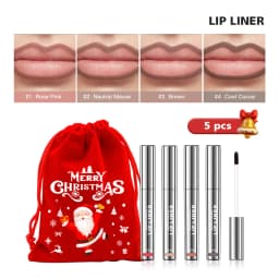 Waterproof Lip Liner Peel Off Tattoo Lipgloss Waterproof Long Lasting Matte Lip Tint Brown Contour Tear-off Lips Stain Cosmetic