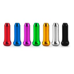 100PCS Bike Shift Brake Cable End Caps MTB Road Bike Shift Brake Inner Cable End Cap Aluminum Alloy End Cap Derailleur Wire Tips