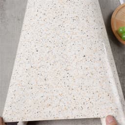 Terrazzo Countertops Waterproof Kitchen Countertop Marble Wallpaper Vinyl Self Adhesive White Granite Countertop Contact Paper