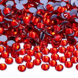 QIIY SS6-SS20 1440Pcs Top Glass Crystal Hotfix Rhinestones Flatback Glitter Stones Nail Art Decorations DIY Accessoriesries