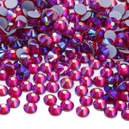 QIIY SS6-SS20 1440Pcs Top Glass Crystal Hotfix Rhinestones Flatback Glitter Stones Nail Art Decorations DIY Accessoriesries