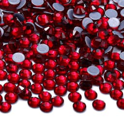 QIIY SS6-SS20 1440Pcs Top Glass Crystal Hotfix Rhinestones Flatback Glitter Stones Nail Art Decorations DIY Accessoriesries