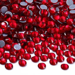 QIIY SS6-SS20 1440Pcs Top Glass Crystal Hotfix Rhinestones Flatback Glitter Stones Nail Art Decorations DIY Accessoriesries