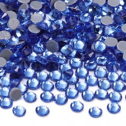 QIIY SS6-SS20 1440Pcs Top Glass Crystal Hotfix Rhinestones Flatback Glitter Stones Nail Art Decorations DIY Accessoriesries